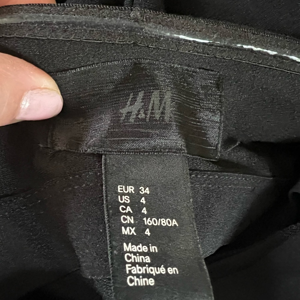 H&m black & gold sequins party dress - Picture 4 of 4